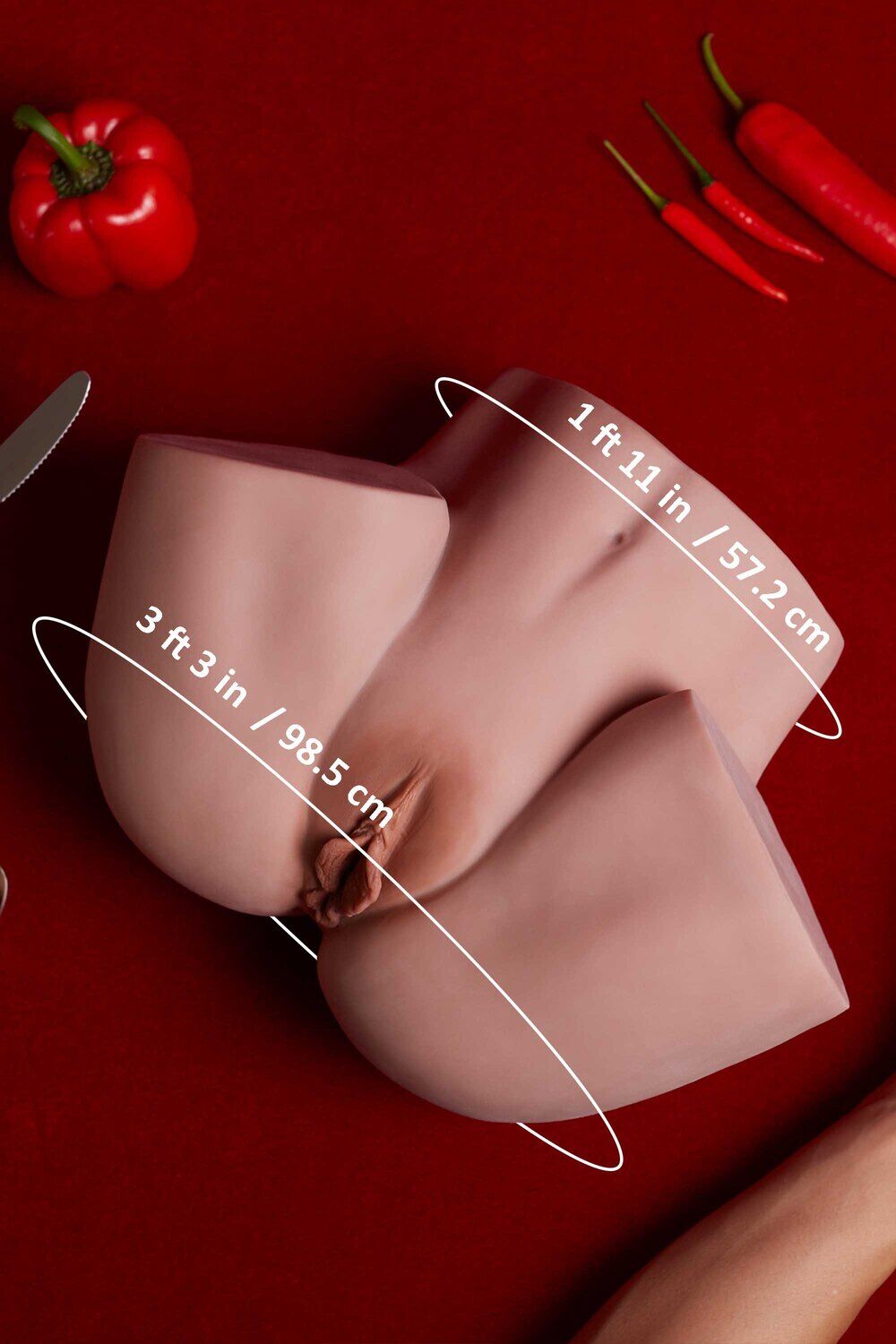 31cm/1ft 19.4LB TPE Big Ass Masturbator Climax 31cm/1ft 19.4LB TPE Big Ass Masturbator at rosemarydoll