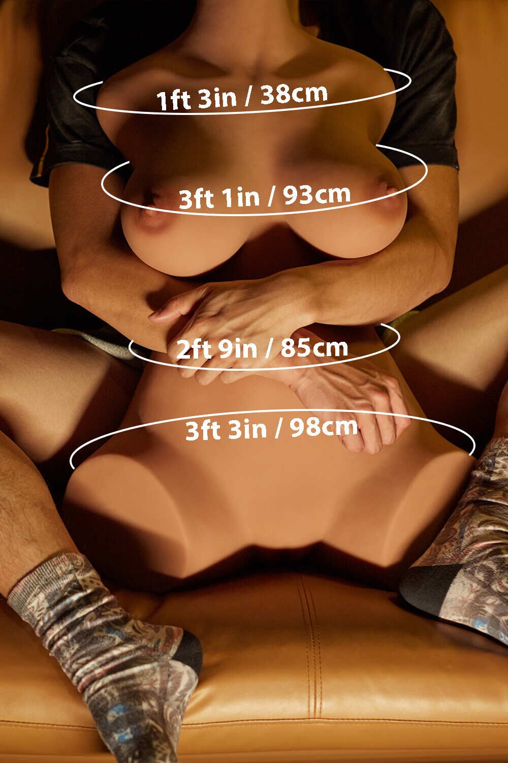 65cm/2ft2in 53LB TPE Life-size Sex Doll Torso Climax 65cm/2ft2in 53LB TPE Life-size Sex Doll Torso at rosemarydoll