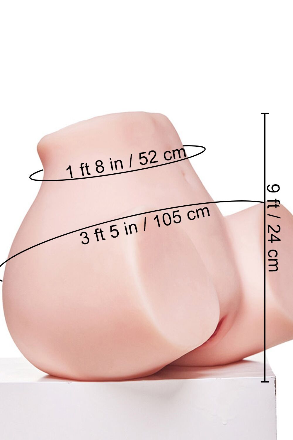 24cm9in 20LB TPE Big Ass Masturbator (1) Sigafun 24cm/9in 20LB TPE Big Ass Masturbator at rosemarydoll