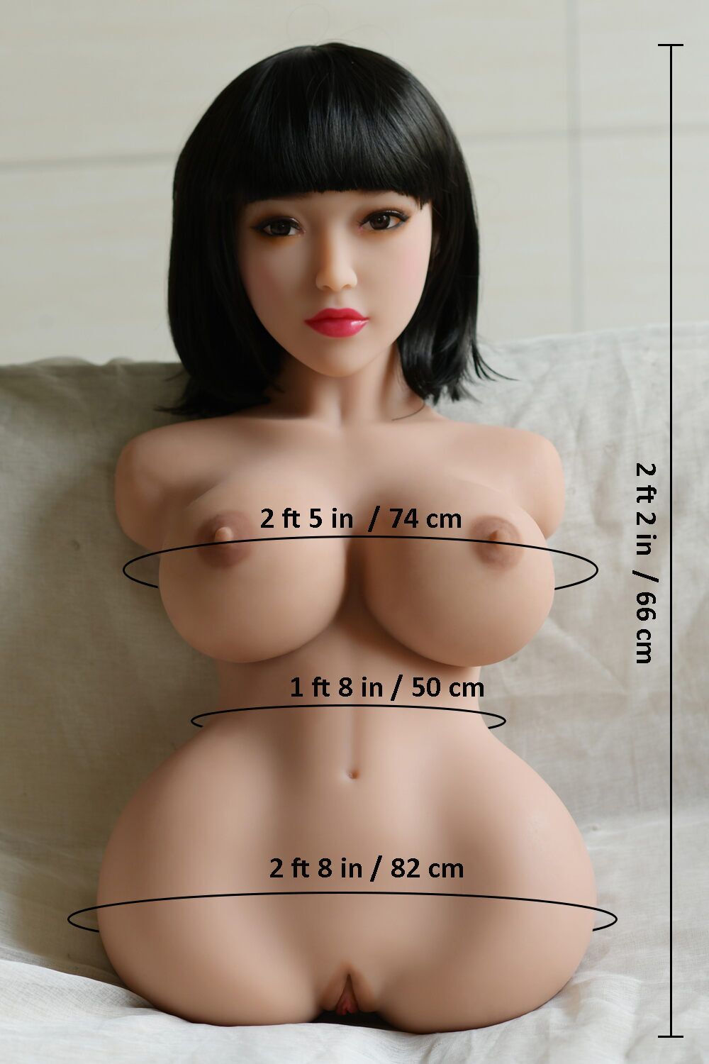 66cm2ft2 G-cup TPE Sex Doll Torso – Myrna (1) 6YE 66cm/2ft2 G-cup TPE Sex Doll Torso – Myrna at rosemarydoll
