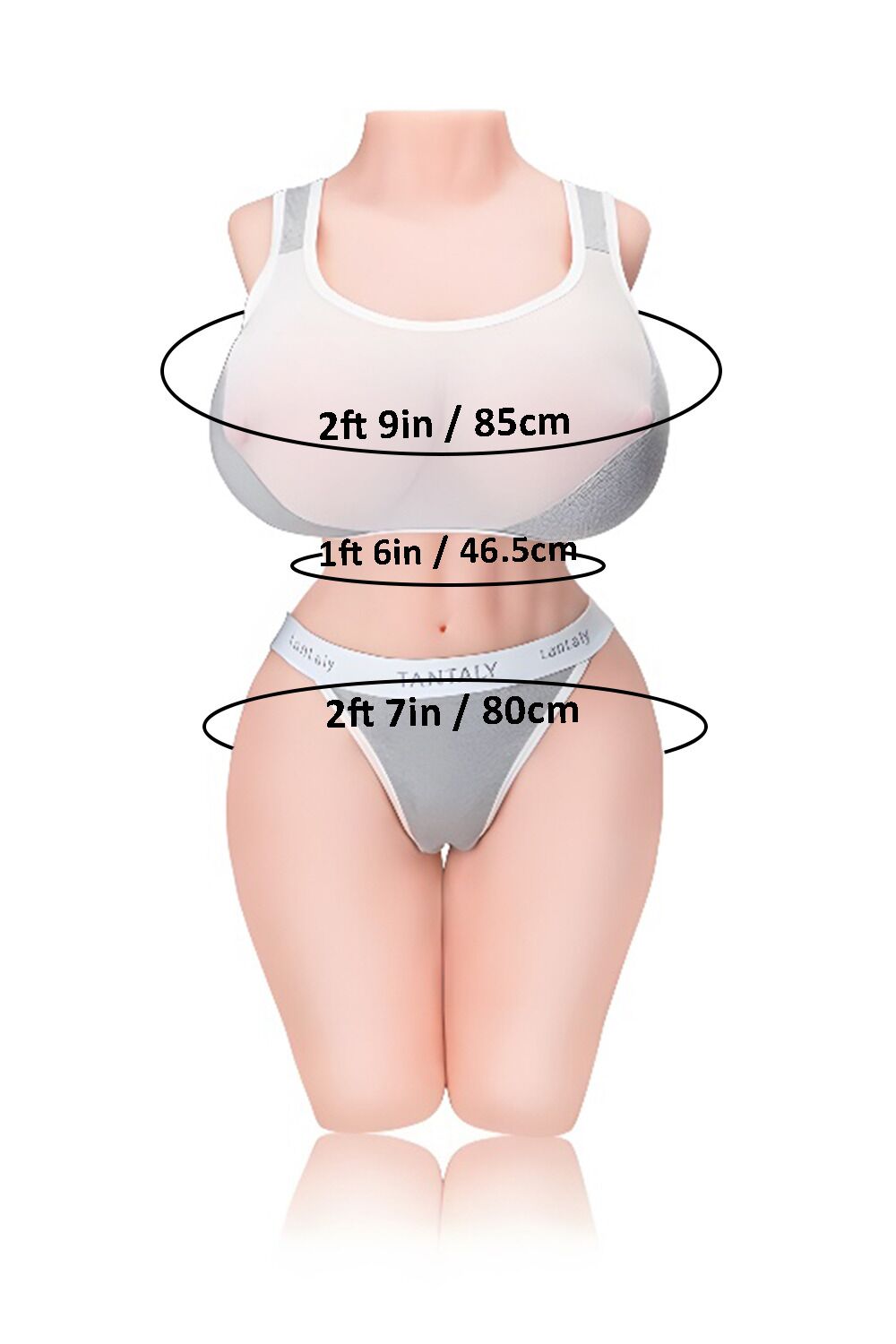 72cm2ft4 L-cup TPE Sex Doll Torso – Monica (1) Tantaly 72cm/2ft4 L-cup TPE Sex Doll Torso – Monica at rosemarydoll