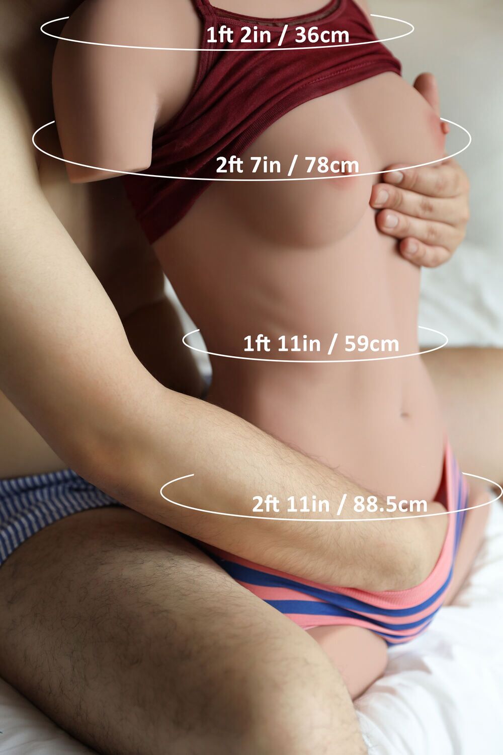 80cm2ft7 48.5LB TPE Life-size Sex Doll Torso (1) Climax 80cm/2ft7 48.5LB TPE Life-size Sex Doll Torso at rosemarydoll