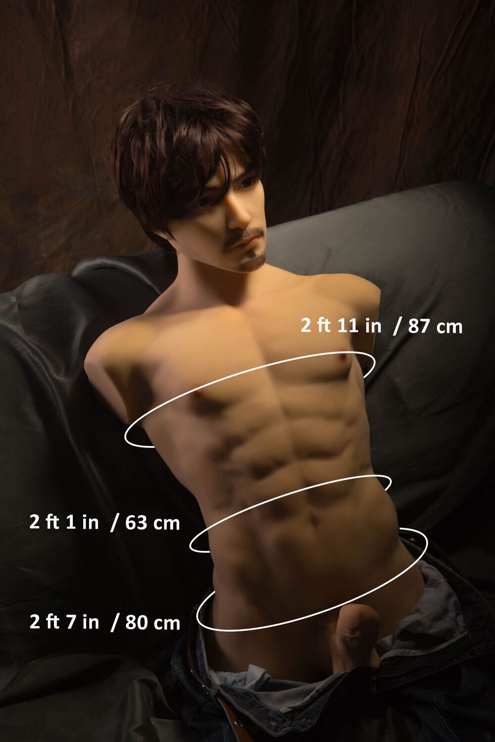 85cm2ft9 57.3LB Male TPE Sex Doll Torso - Hardy (1) Qita 85cm/2ft9 57.3LB Male TPE Sex Doll Torso - Hardy at rosemarydoll