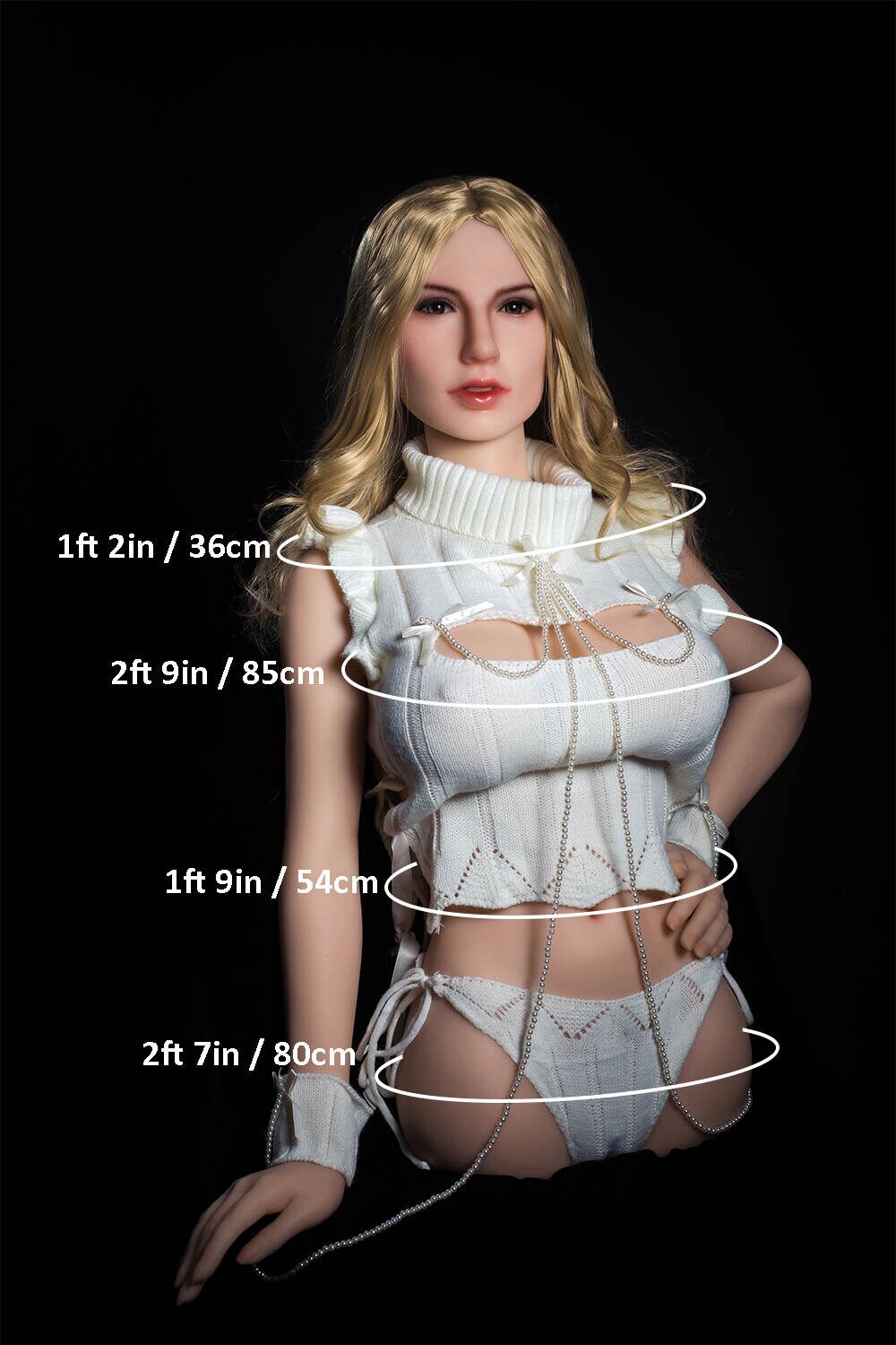 80cm/2ft7 44LB Silicone Life-size Sex Doll Torso – Aileen Sanhui 80cm/2ft7 44LB Silicone Life-size Sex Doll Torso – Aileen at rosemarydoll