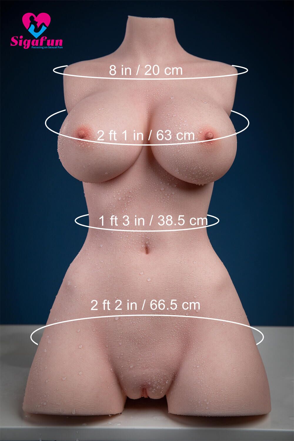 45cm1ft6 20.7LB Silicone Life-size Sex Doll Torso (1) Sigafun 45cm/1ft6 20.7LB Silicone Life-size Sex Doll Torso at rosemarydoll