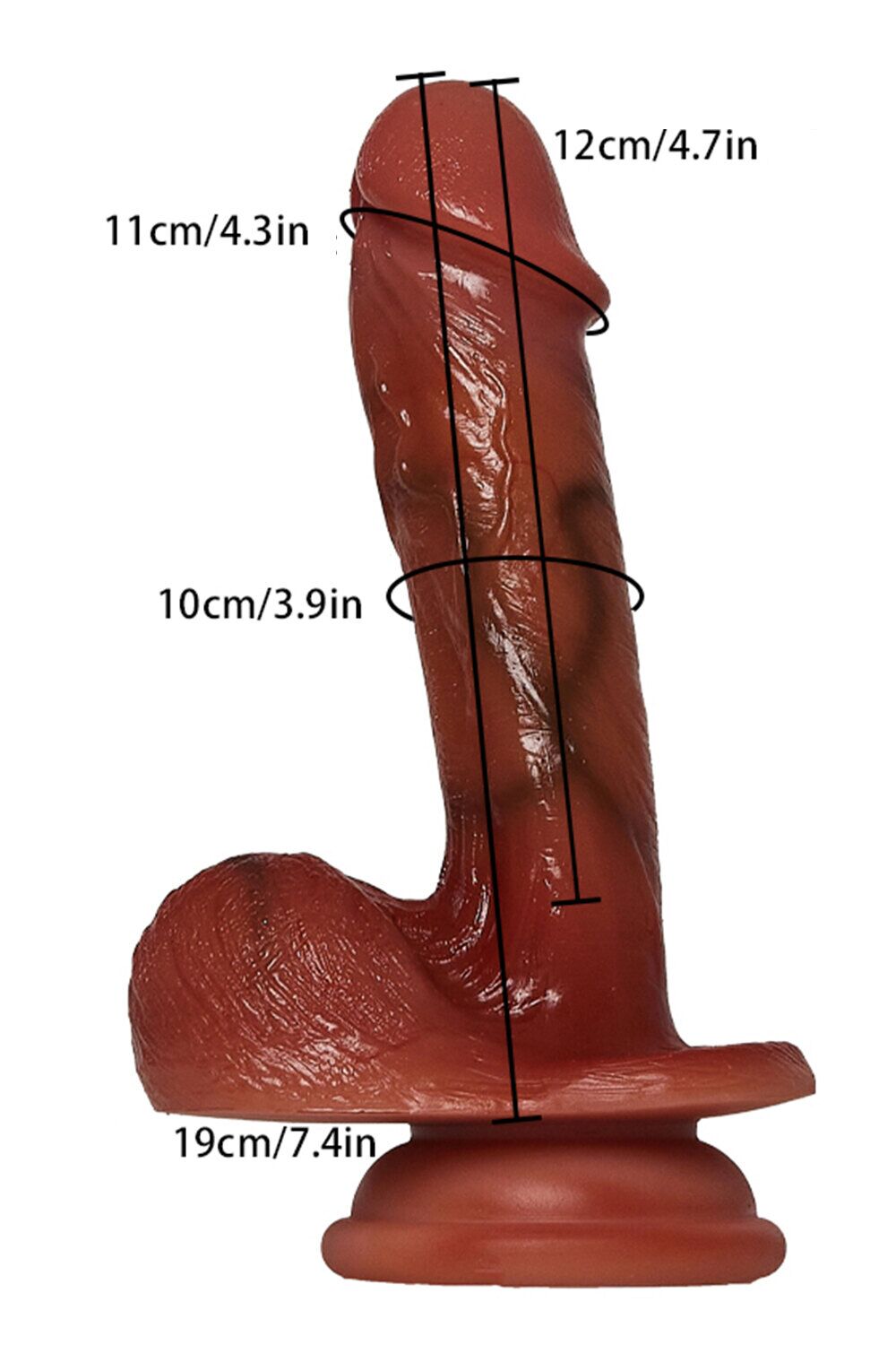 12cm5in 0.44LB Silicone Torso Dildo (1) Sigafun 12cm/5in 0.44LB Silicone Torso Dildo at rosemarydoll