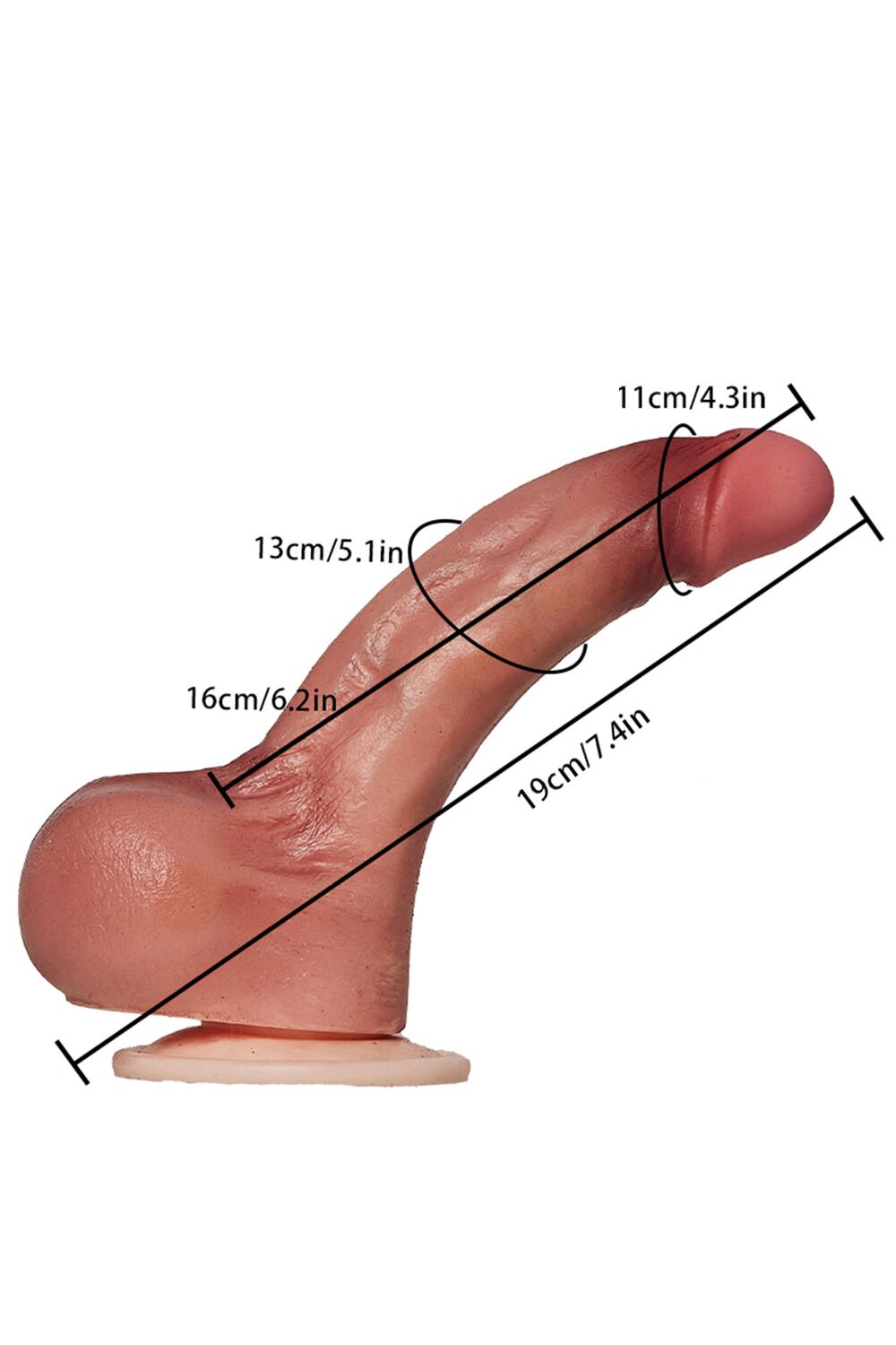 16cm6in 0.77LB Silicone Torso Dildo (1) Sigafun 16cm/6in 0.77LB Silicone Torso Dildo at rosemarydoll