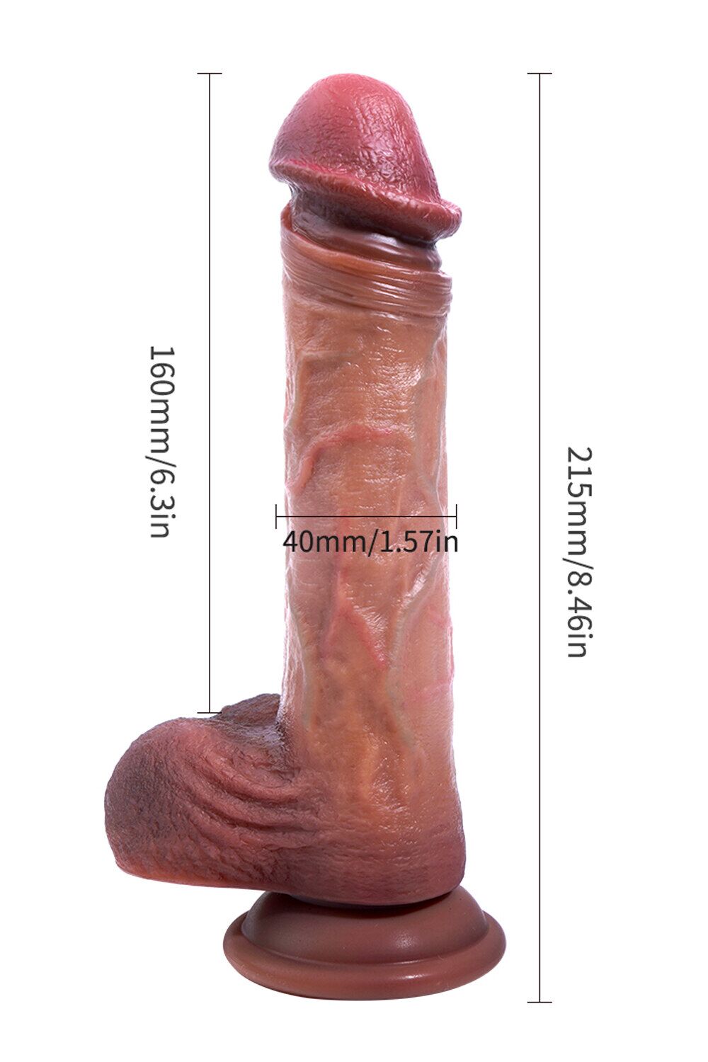 16cm6in 0.92LB Silicone Torso Dildo (1) Sigafun 16cm/6in 0.92LB Silicone Torso Dildo at rosemarydoll