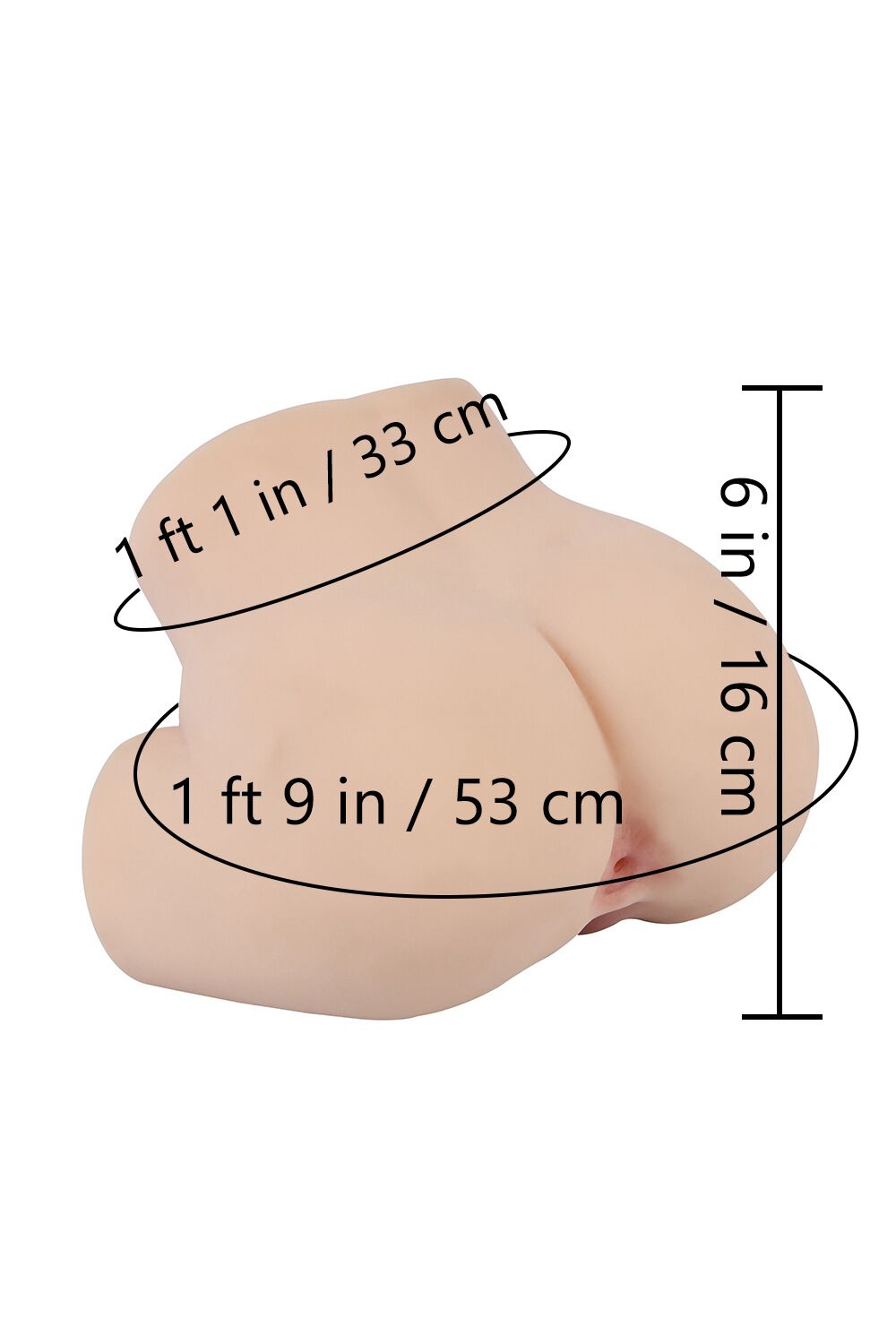 16cm6in 4.4LB TPE Big Ass Masturbator (1) Jarliet 16cm6in 4.4LB TPE Big Ass Masturbator at rosemarydoll