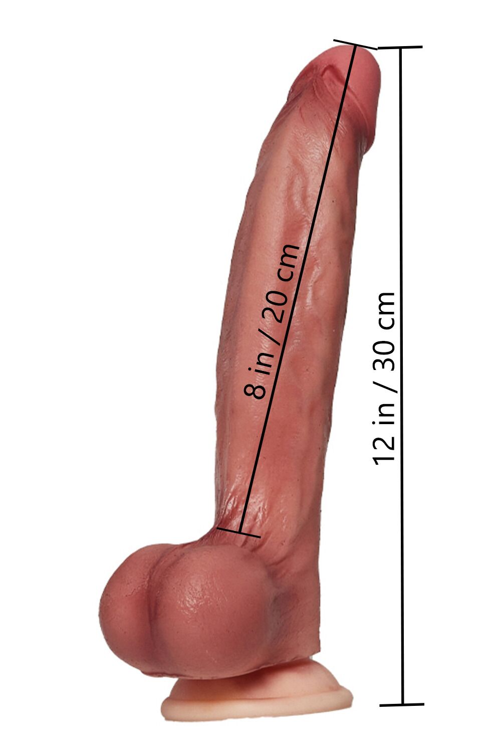 20cm8in 1.1LB Silicone Torso Dildo (1) Sigafun 20cm/8in 1.1LB Silicone Torso Dildo at rosemarydoll