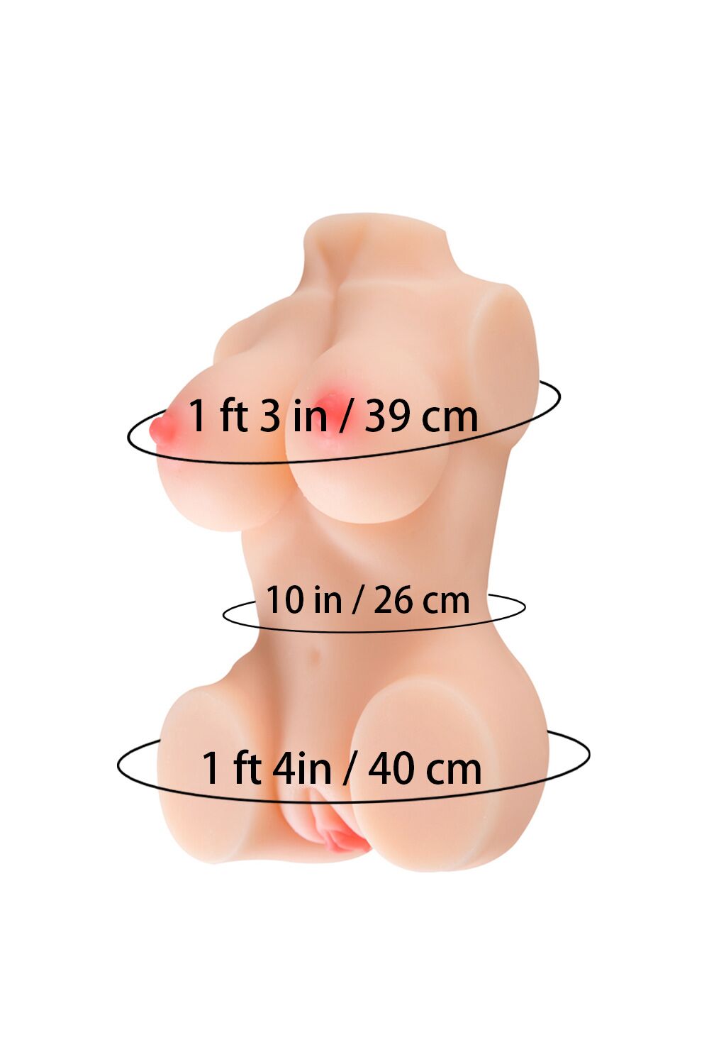 24cm9in 3.3LB TPE Mini Sex Doll Torso (1) AiYuan 24cm9in 3.3LB TPE Mini Sex Doll Torso at rosemarydoll