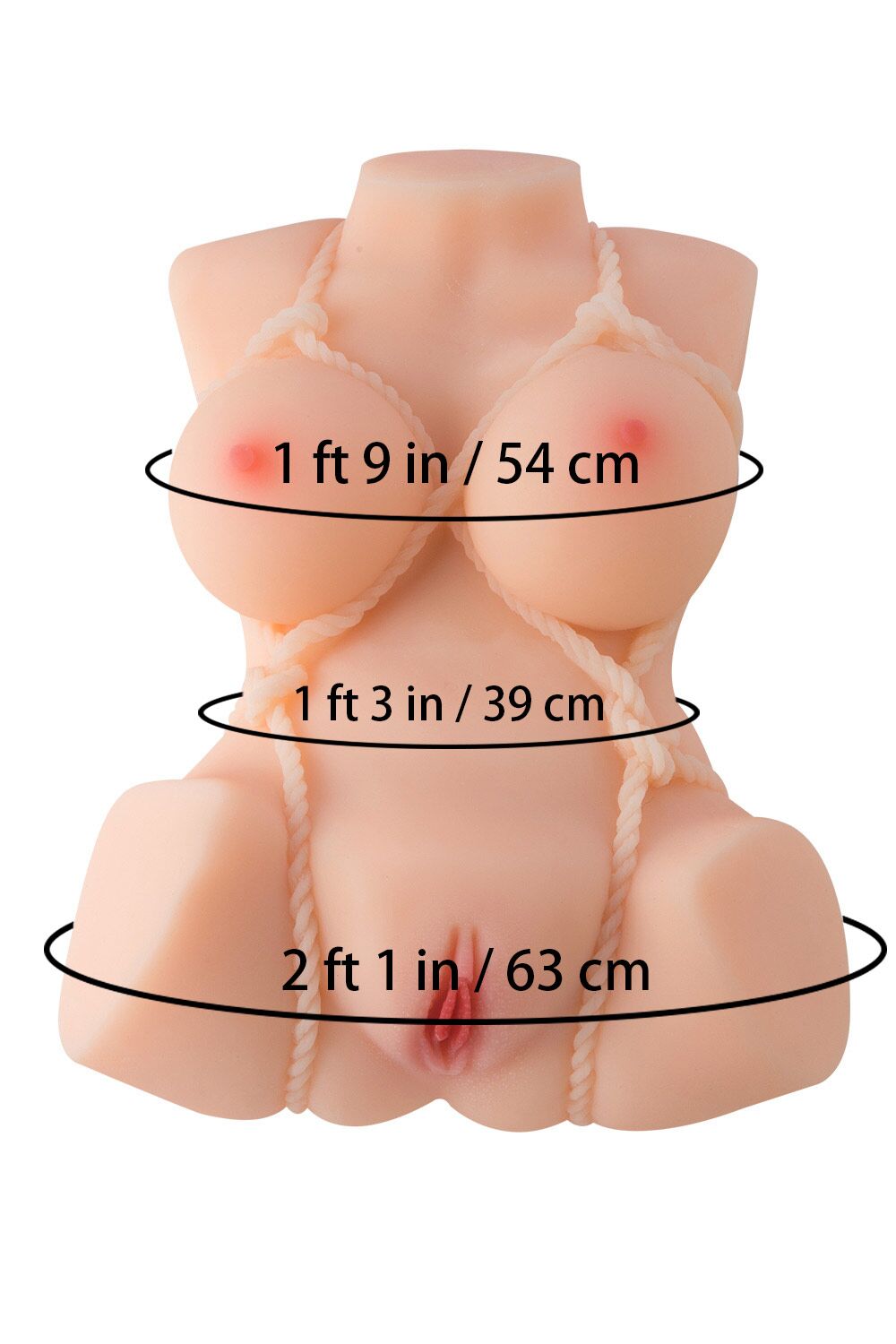 33cm1ft1 10LB TPE Mini Sex Doll Torso (1) AiYuan 33cm1ft1 10LB TPE Mini Sex Doll Torso at rosemarydoll