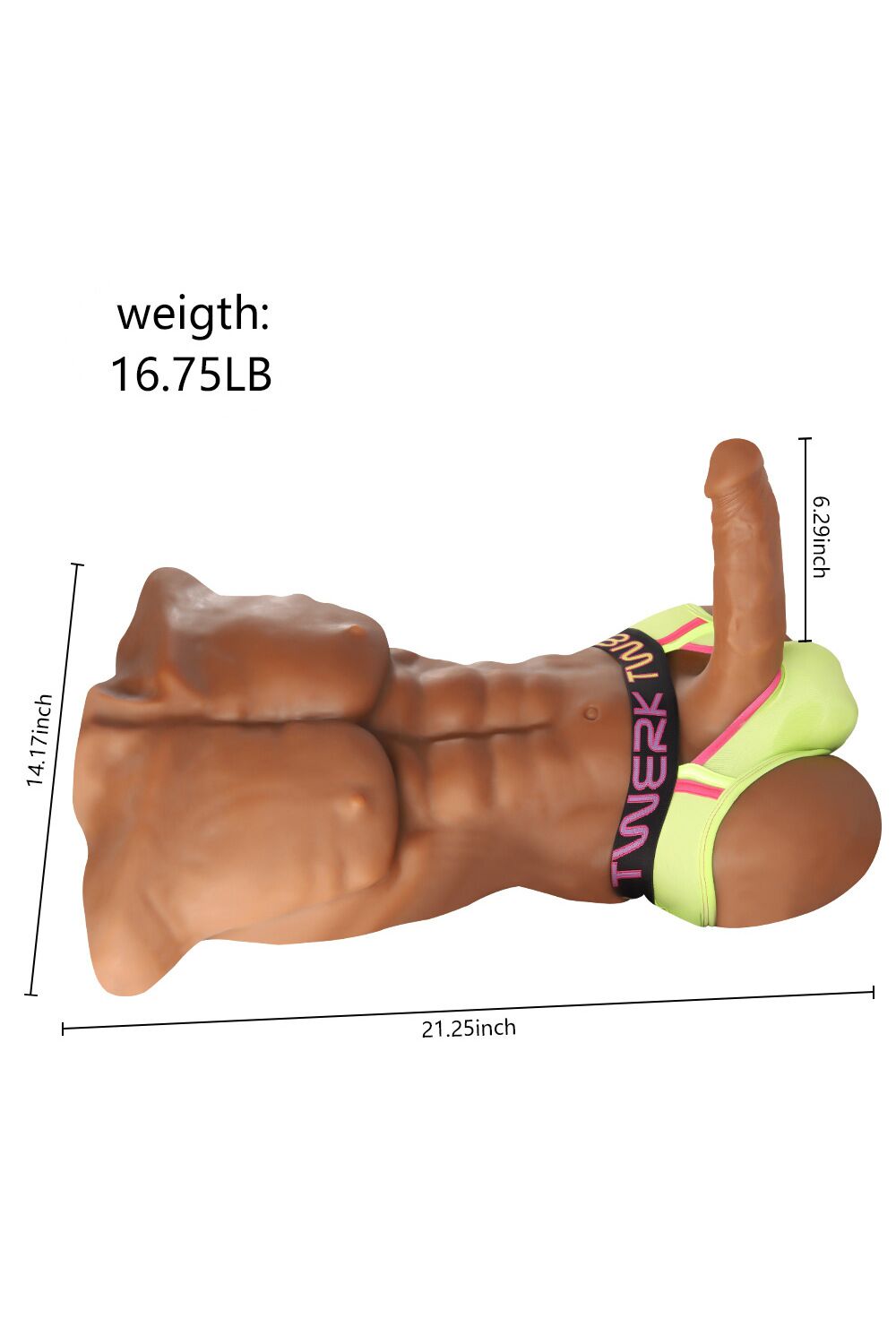 54cm1ft9 16.75LB Male TPE Sex Doll Torso – Daniel (1) 54cm/1ft9 16.75LB Male TPE Sex Doll Torso – Daniel at rosemarydoll