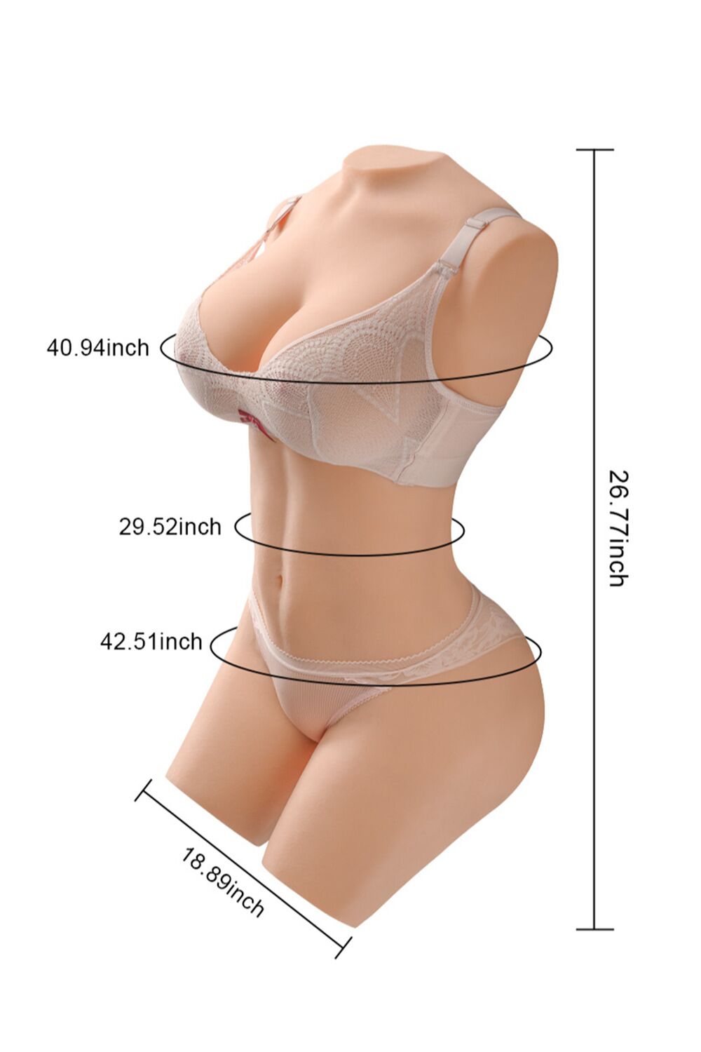 68cm2ft3 89.2LB TPE Life-size Sex Doll Torso – Madison (1) 68cm/2ft3 89.2LB TPE Life-size Sex Doll Torso – Madison at rosemarydoll